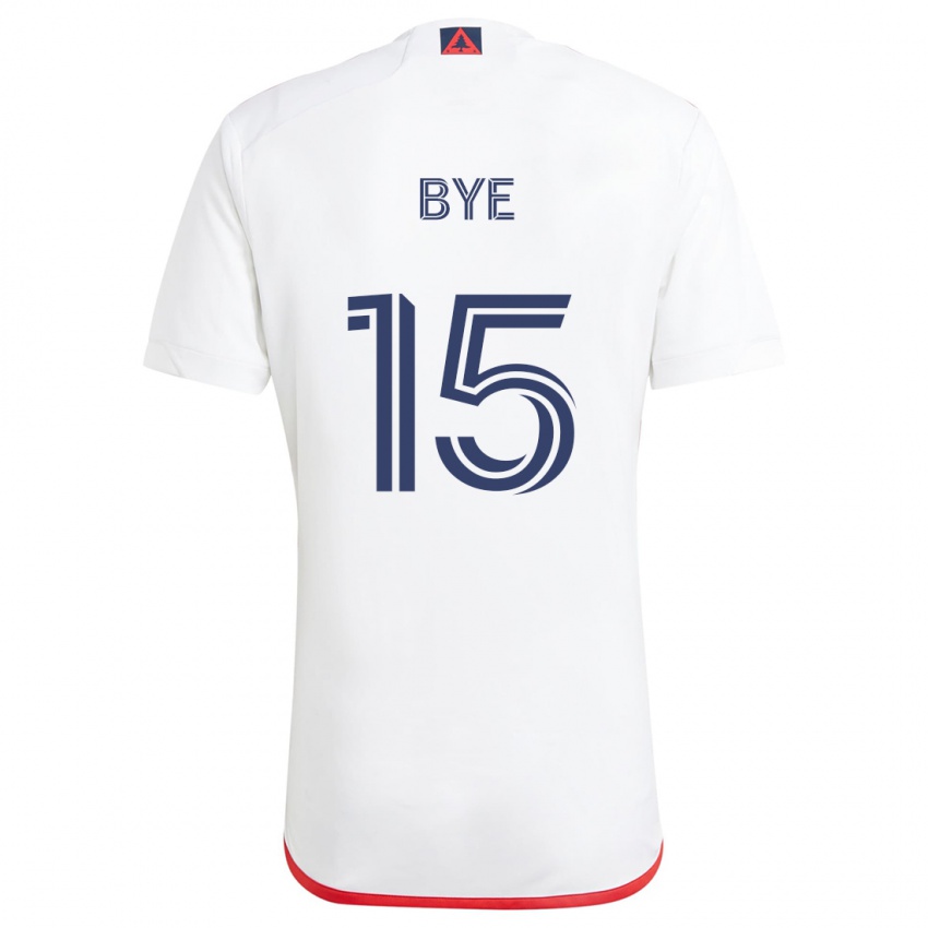 Criança Camisola Brandon Bye #15 Branco Vermelho Alternativa 2024/25 Camisa