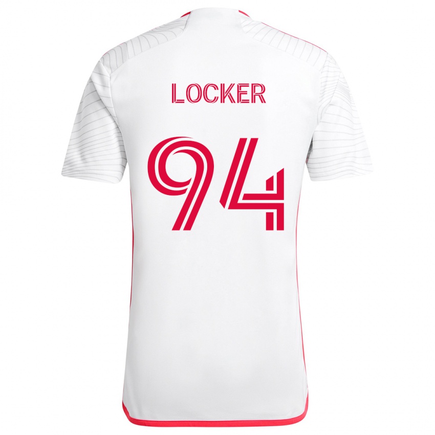 Criança Camisola Carson Locker #94 Branco Vermelho Alternativa 2024/25 Camisa