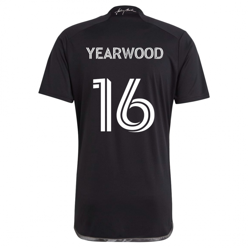 Criança Camisola Dru Yearwood #16 Preto Alternativa 2024/25 Camisa