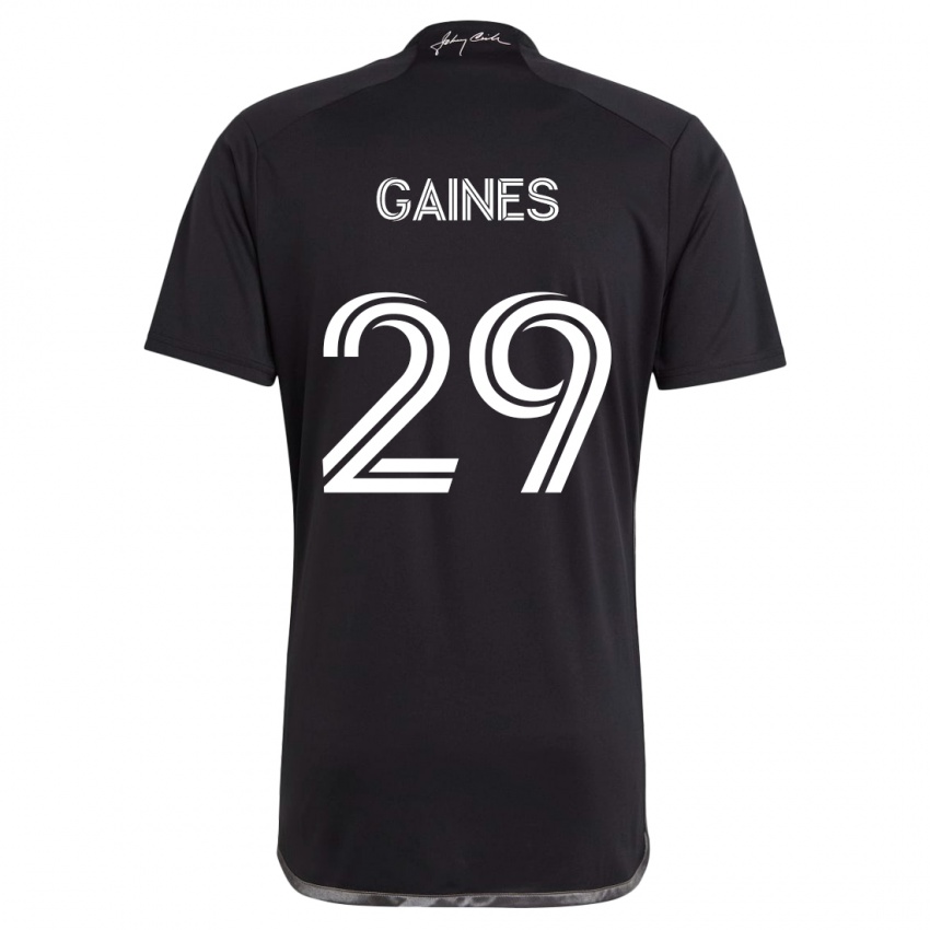 Criança Camisola Julian Gaines #29 Preto Alternativa 2024/25 Camisa