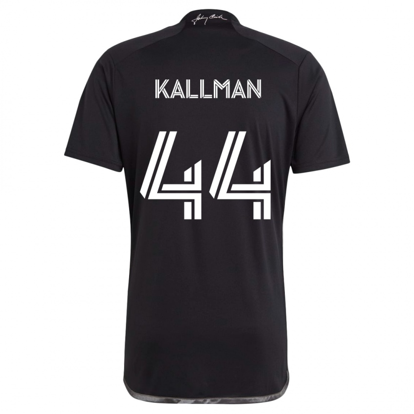 Criança Camisola Brent Kallman #44 Preto Alternativa 2024/25 Camisa