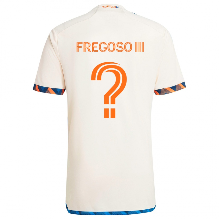 Criança Camisola Arturo Fregoso Iii #0 Laranja Branco Alternativa 2024/25 Camisa