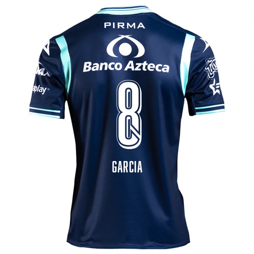 Criança Camisola Luis García #8 Azul-Marinho Alternativa 2024/25 Camisa