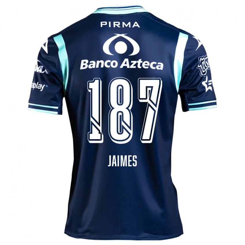 Criança Camisola Tristhan Jaimes #187 Azul-Marinho Alternativa 2024/25 Camisa