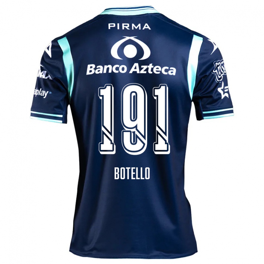 Criança Camisola Octavio Botello #191 Azul-Marinho Alternativa 2024/25 Camisa