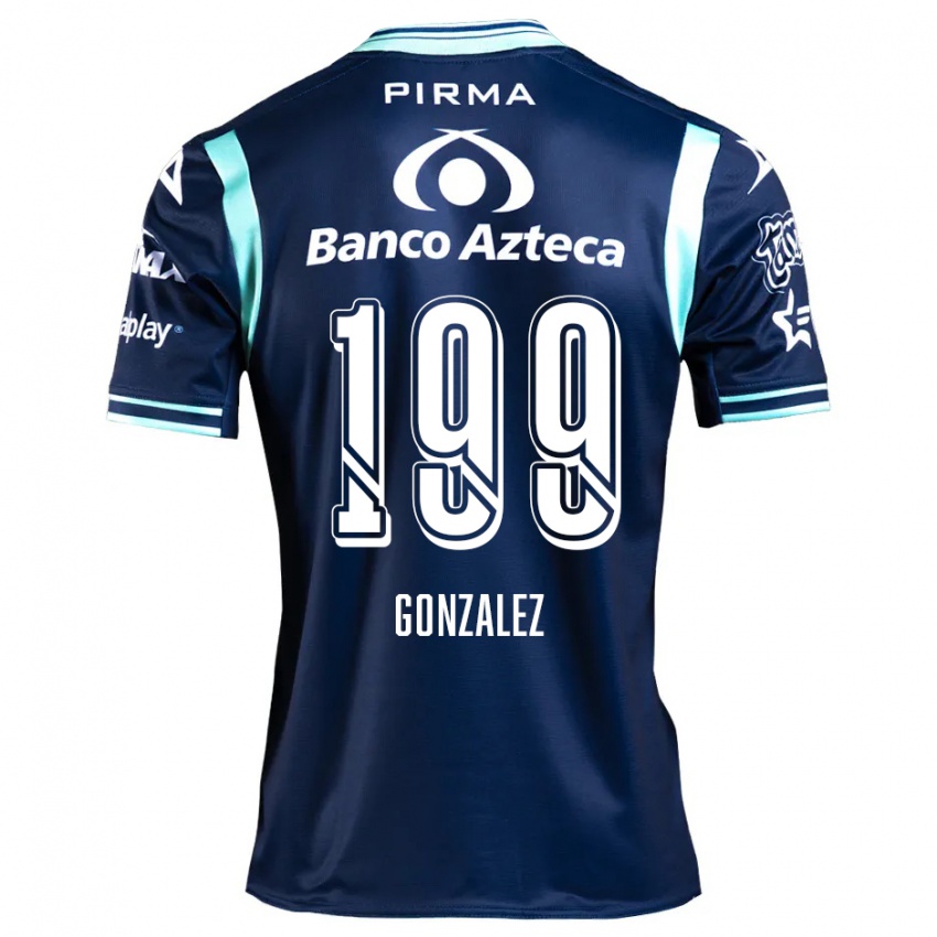 Criança Camisola Samuel González #199 Azul-Marinho Alternativa 2024/25 Camisa