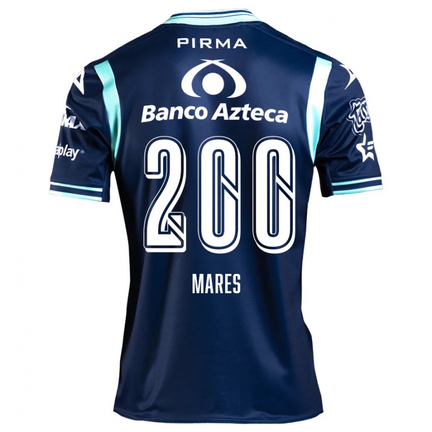 Criança Camisola Cristian Mares #200 Azul-Marinho Alternativa 2024/25 Camisa