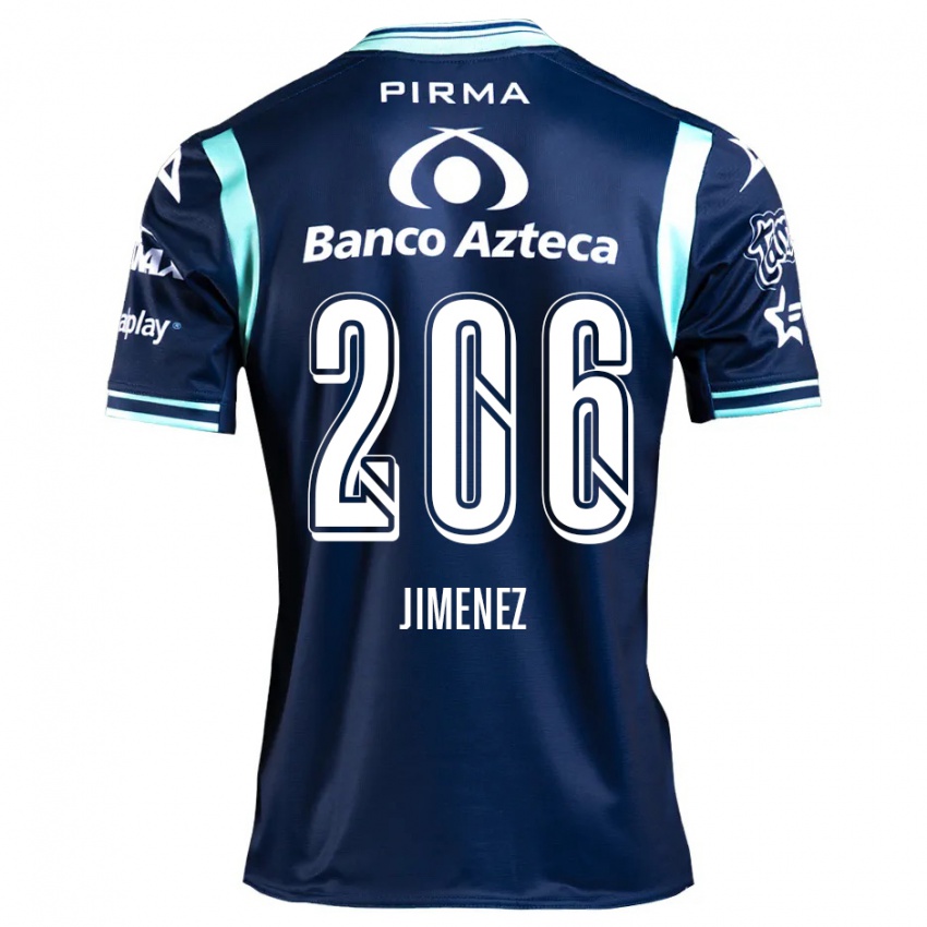 Criança Camisola Leonardo Jiménez #206 Azul-Marinho Alternativa 2024/25 Camisa