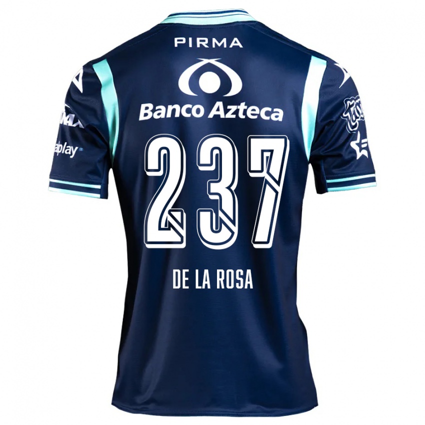 Criança Camisola Álvaro De La Rosa #237 Azul-Marinho Alternativa 2024/25 Camisa