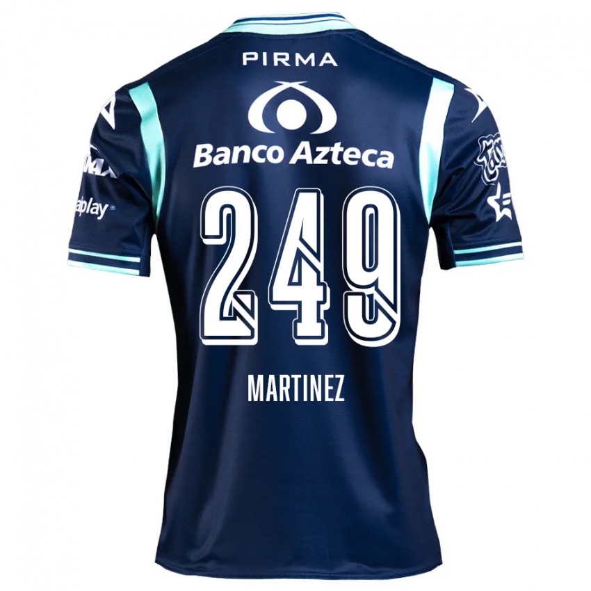 Criança Camisola Juan Martínez #249 Azul-Marinho Alternativa 2024/25 Camisa