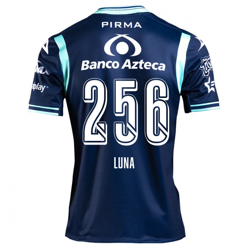 Criança Camisola Ángel Luna #256 Azul-Marinho Alternativa 2024/25 Camisa