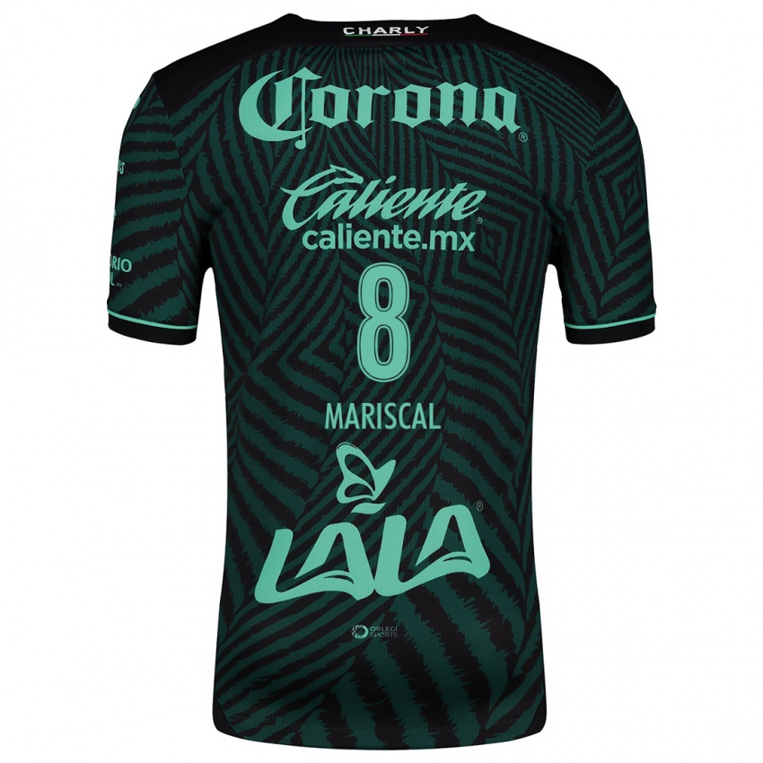 Criança Camisola Salvador Mariscal #8 Preto Verde Alternativa 2024/25 Camisa