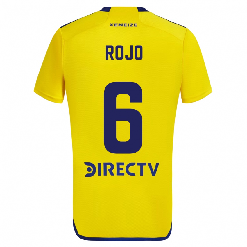 Criança Camisola Marcos Rojo #6 Amarelo Azul Alternativa 2024/25 Camisa