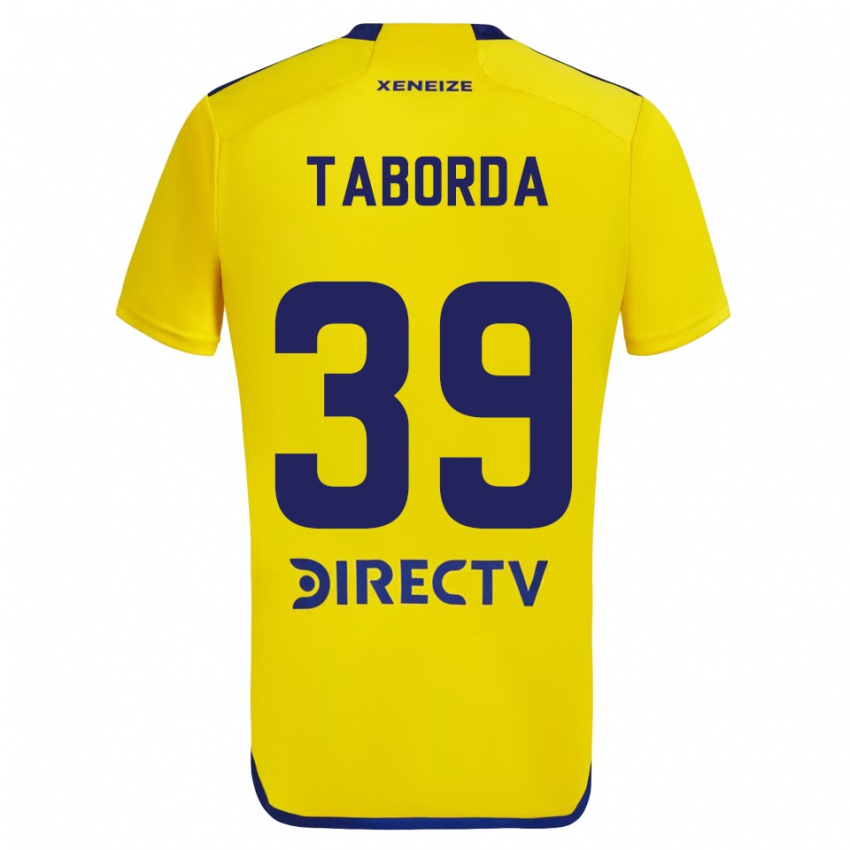 Criança Camisola Vicente Taborda #39 Amarelo Azul Alternativa 2024/25 Camisa