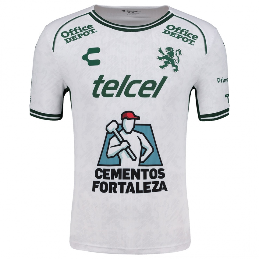 Criança Camisola Erick Torres #197 Branco Verde Alternativa 2024/25 Camisa