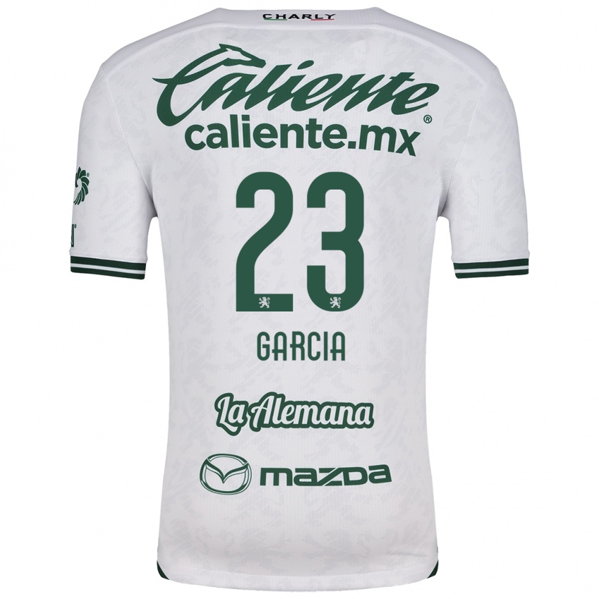 Criança Camisola Óscar García #23 Branco Verde Alternativa 2024/25 Camisa