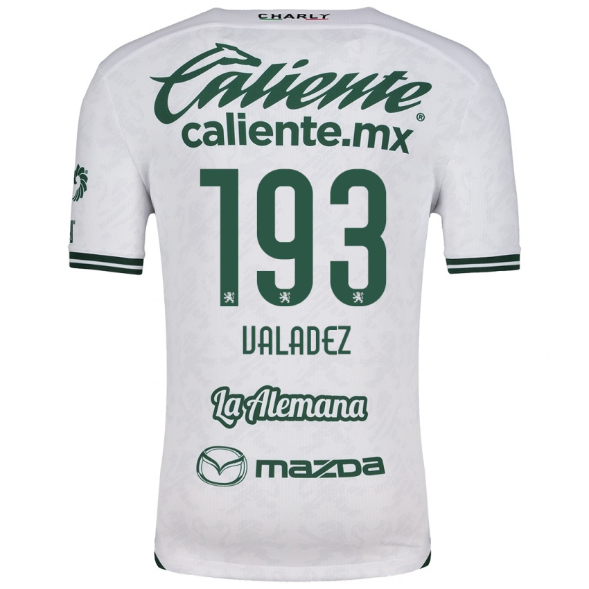 Criança Camisola Luis Valadez #193 Branco Verde Alternativa 2024/25 Camisa