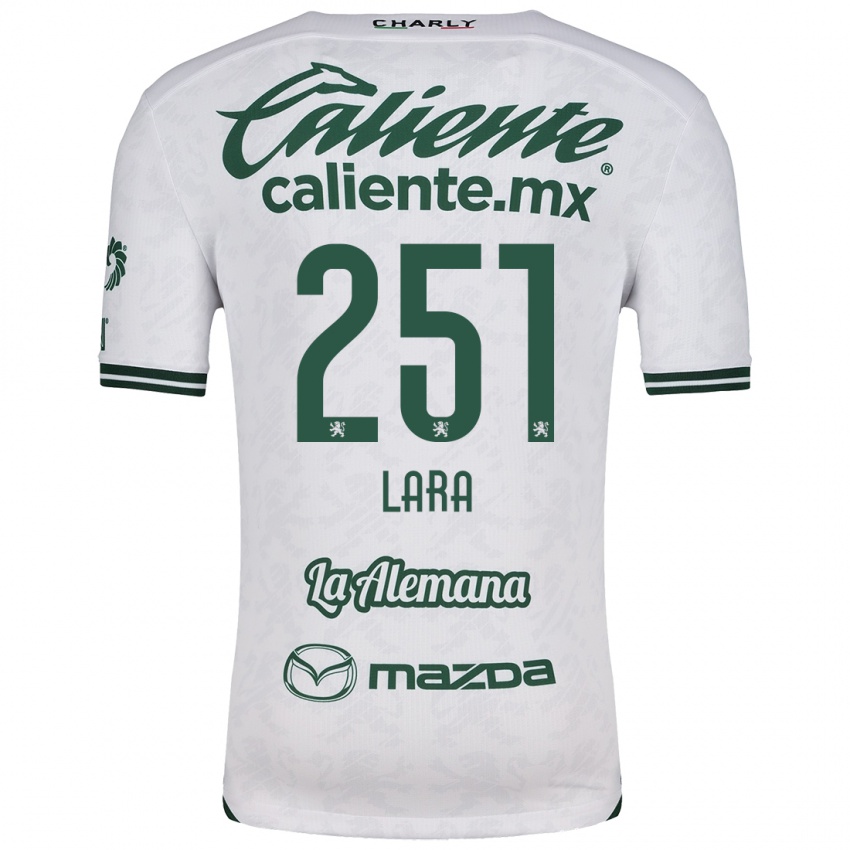 Criança Camisola Tristán Lara #251 Branco Verde Alternativa 2024/25 Camisa