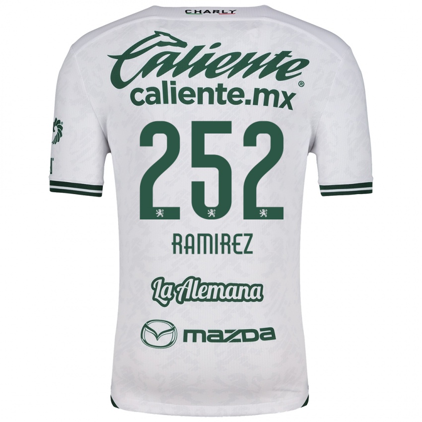 Criança Camisola Luis Ramírez #252 Branco Verde Alternativa 2024/25 Camisa