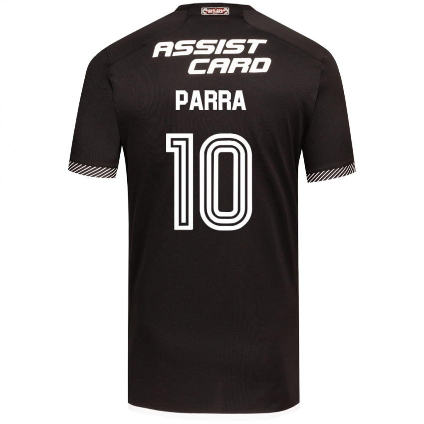 Criança Camisola Pablo Parra #10 Preto Branco Alternativa 2024/25 Camisa