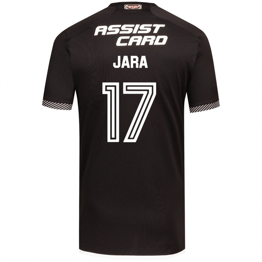 Criança Camisola Ignacio Jara #17 Preto Branco Alternativa 2024/25 Camisa