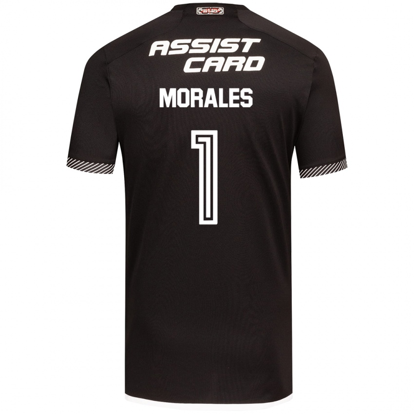 Criança Camisola Benjamin Morales #1 Preto Branco Alternativa 2024/25 Camisa