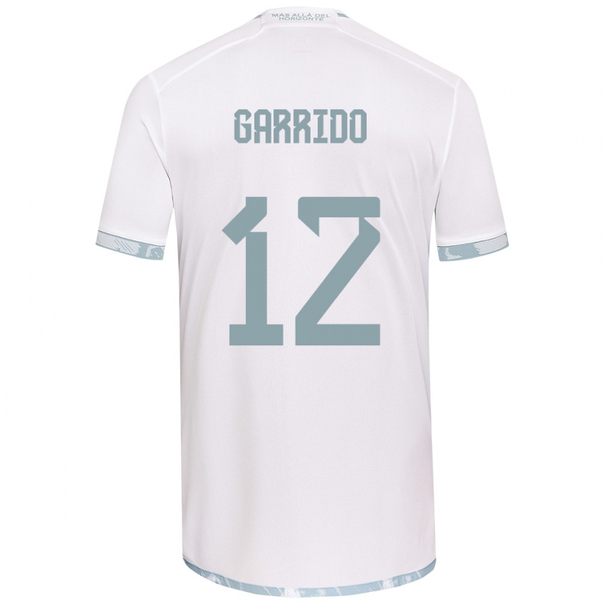 Criança Camisola Pedro Garrido #12 Branco Cinza Alternativa 2024/25 Camisa