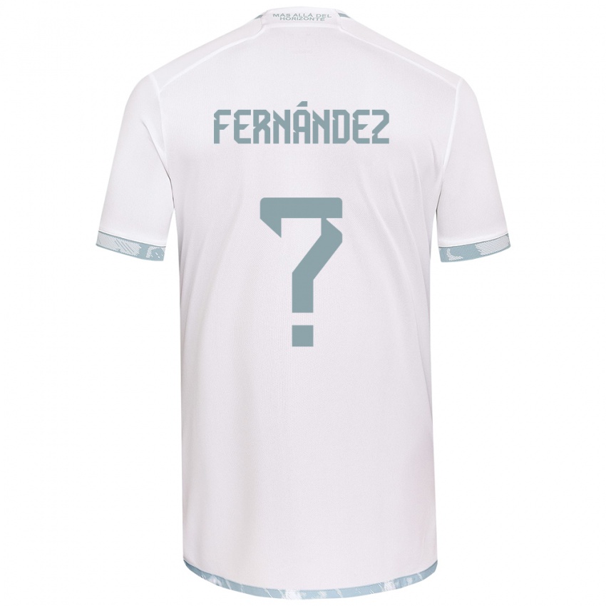 Criança Camisola Joaquín Fernández #0 Branco Cinza Alternativa 2024/25 Camisa