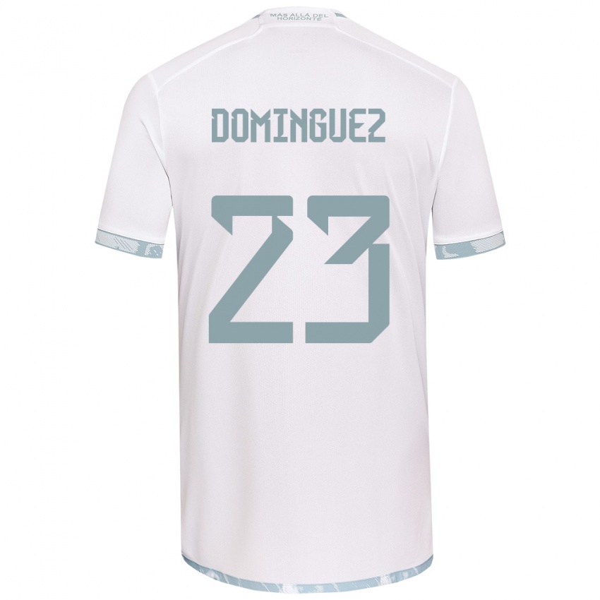 Criança Camisola Nery Domínguez #23 Branco Cinza Alternativa 2024/25 Camisa