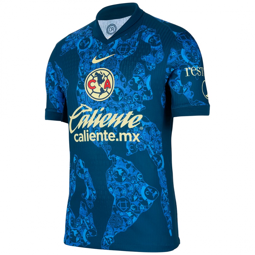 Criança Camisola Iván Rodríguez #15 Azul Amarelo Alternativa 2024/25 Camisa