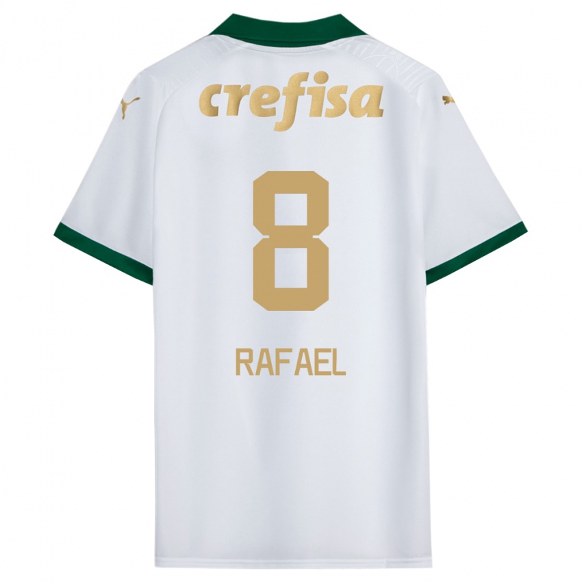 Criança Camisola Ze Rafael #8 Branco Verde Alternativa 2024/25 Camisa