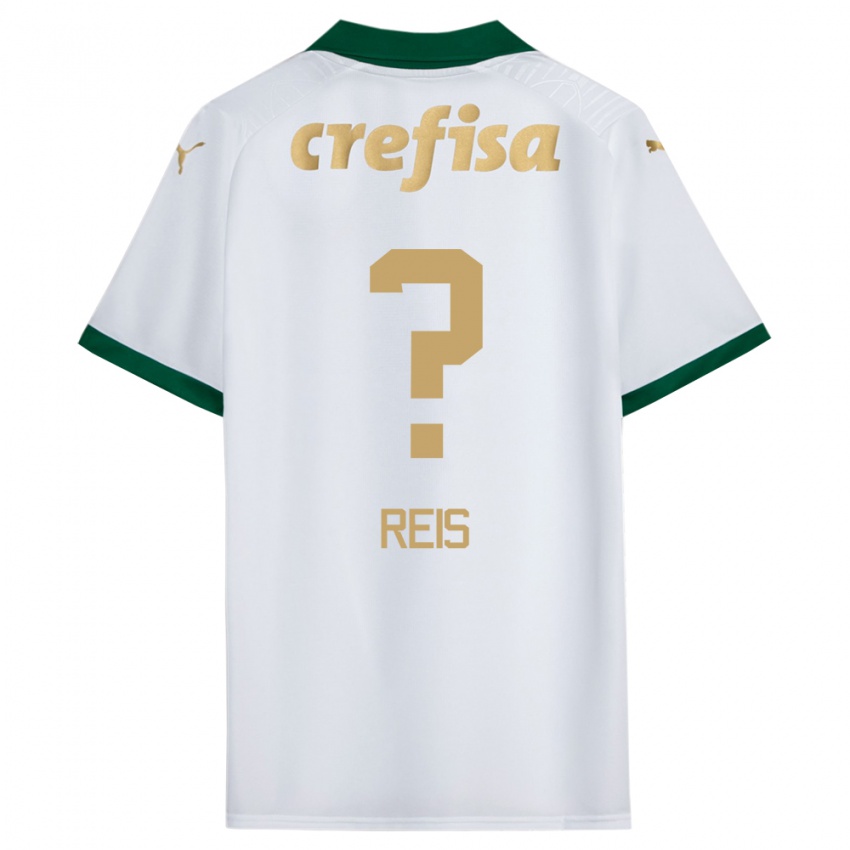 Criança Camisola Vitor Reis #0 Branco Verde Alternativa 2024/25 Camisa