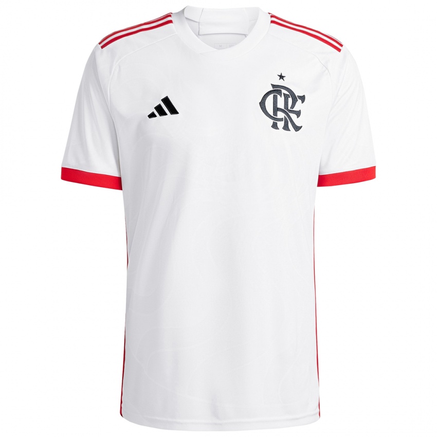 Criança Camisola Jean Carlos #0 Branco Vermelho Alternativa 2024/25 Camisa