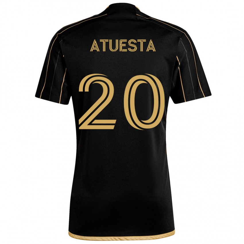 Homem Camisola Eduard Atuesta #20 Ouro Preto Principal 2024/25 Camisa