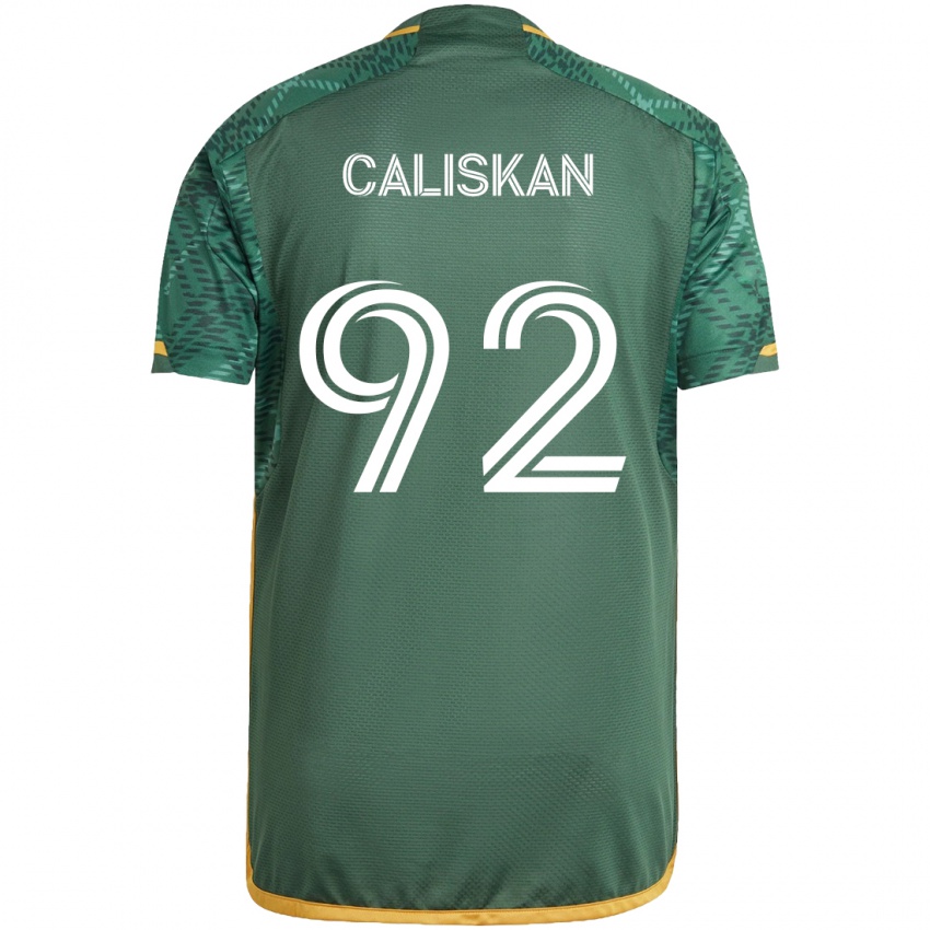 Homem Camisola Noel Caliskan #92 Green Orange Principal 2024/25 Camisa