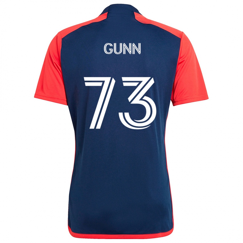 Homem Camisola Jd Gunn #73 Azul Vermelho Principal 2024/25 Camisa