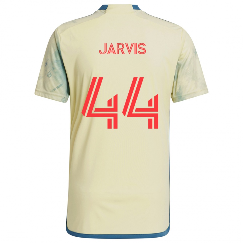 Homem Camisola Aiden Jarvis #44 Amarelo Vermelho Azul Principal 2024/25 Camisa