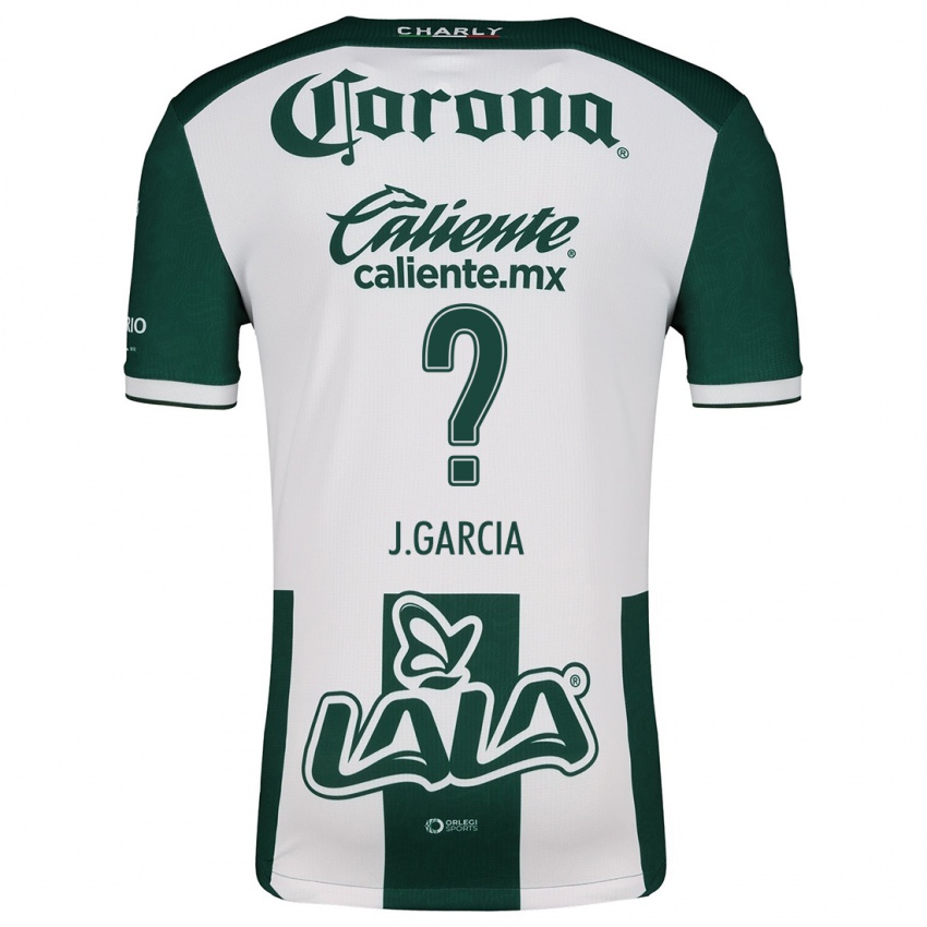 Homem Camisola Joel Garcia #0 Verde Branco Principal 2024/25 Camisa