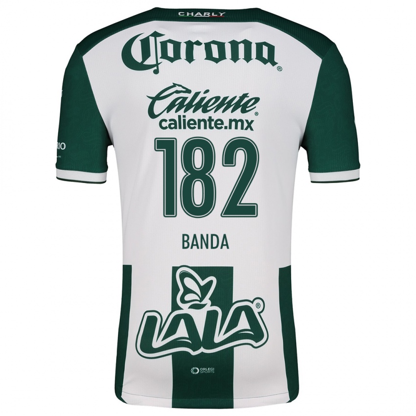 Homem Camisola Iker Banda #182 Verde Branco Principal 2024/25 Camisa