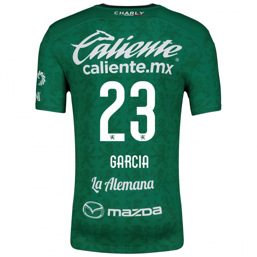 Homem Camisola Óscar García #23 Verde Branco Principal 2024/25 Camisa