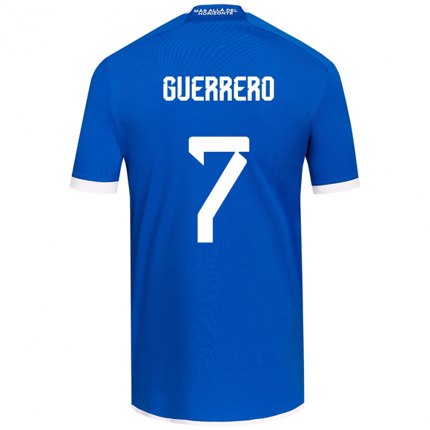 Homem Camisola Maximiliano Guerrero #7 Branco Azulado Principal 2024/25 Camisa