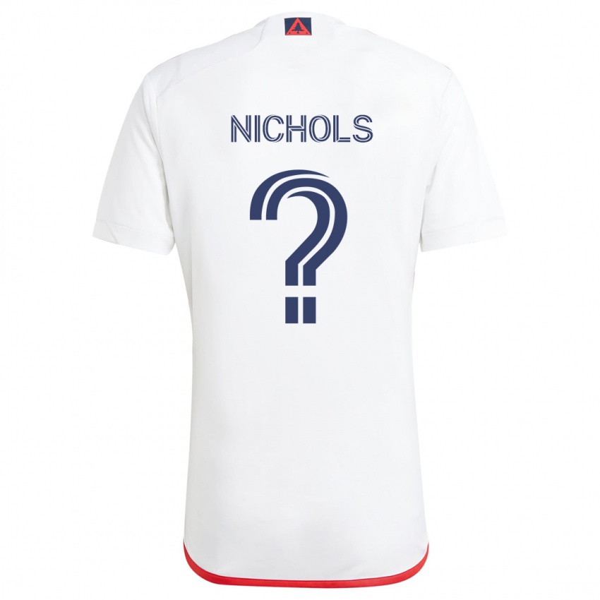 Homem Camisola Robert Nichols #0 Branco Vermelho Alternativa 2024/25 Camisa