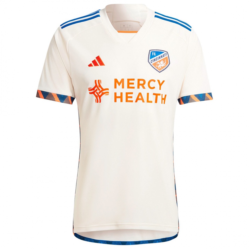 Homem Camisola Ian Murphy #32 Laranja Branco Alternativa 2024/25 Camisa