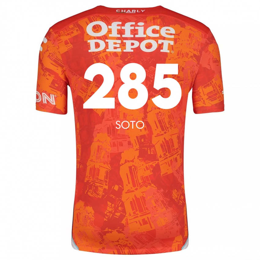 Homem Camisola Edwin Soto #285 Laranja Branco Alternativa 2024/25 Camisa