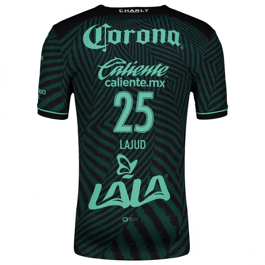 Homem Camisola Gibran Lajud #25 Preto Verde Alternativa 2024/25 Camisa