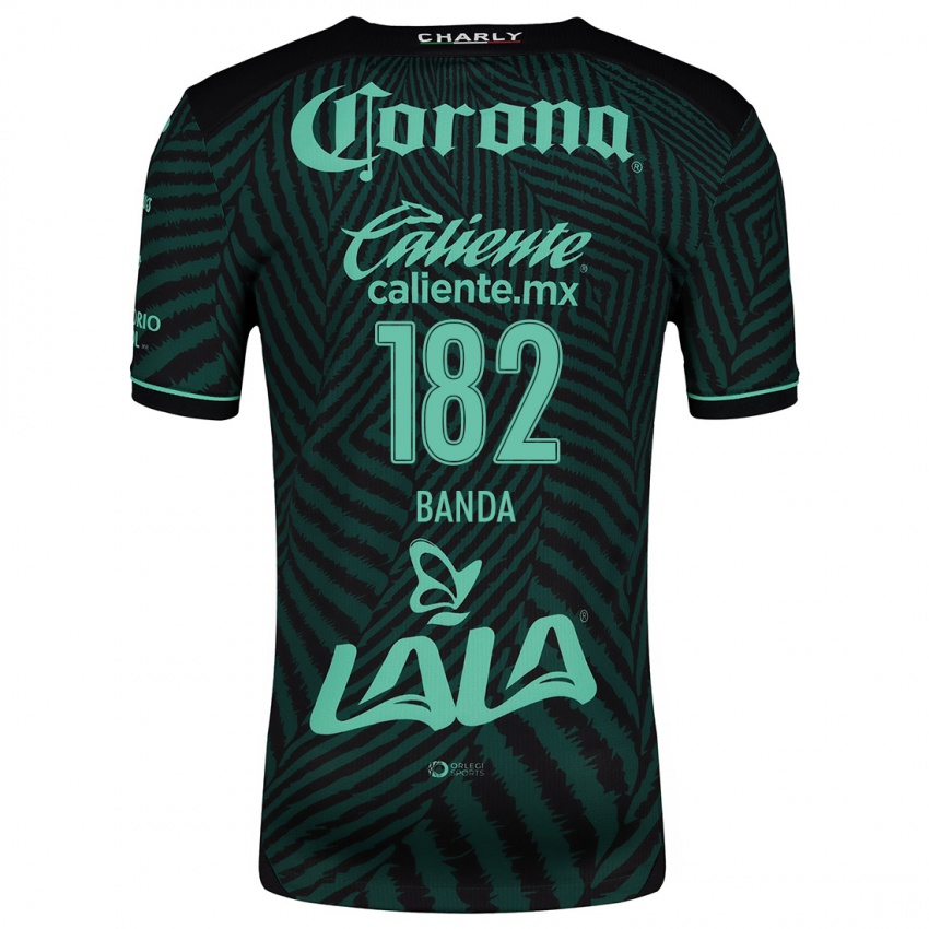 Homem Camisola Iker Banda #182 Preto Verde Alternativa 2024/25 Camisa