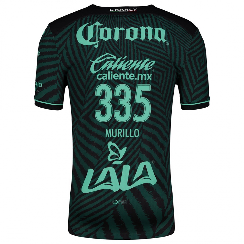 Homem Camisola Doryan Murillo #335 Preto Verde Alternativa 2024/25 Camisa