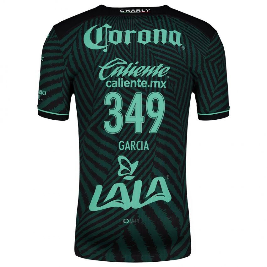 Homem Camisola Diego García #349 Preto Verde Alternativa 2024/25 Camisa