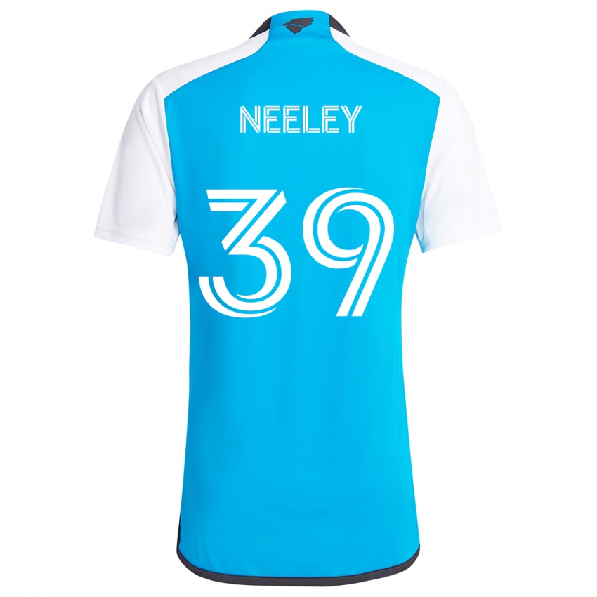 Mulher Camisola Jack Neeley #39 Branco Azulado Principal 2024/25 Camisa