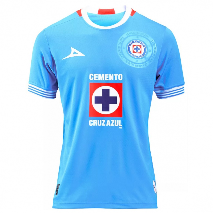 Criança Camisola Gabriel Fernández #21 Céu Azul Principal 2024/25 Camisa